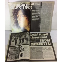 Suosikki: Tasavallan Presidentti,Marc Bolan - used magazine