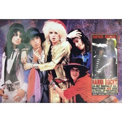 Hanoi Rocks: 4CD Box: Promojuliste 59cm x 41cm - Used Poster