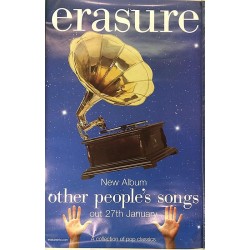 Erasure: other people’s songs: Promojuliste 46cm x 69cm - Used Poster