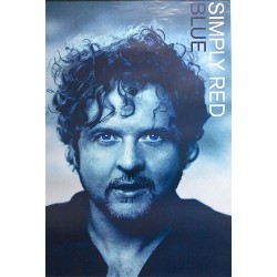 Simply Red: Blue: Promojuliste 50cm x 75cm - Used Poster