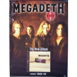 Megadeth: Risk: Promojuliste 59cm x 79cm - JULISTE