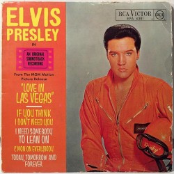 Elvis: Love In Las Vegas EP - second hand single