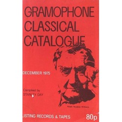 Gramophone Classical Catalogue : December -75 by Stanley Day - Något använd bok