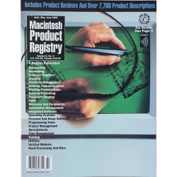 Macintosh Product Registry : Over 7,700 Product Descriptions - Used book