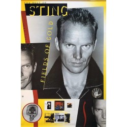 Sting: Fields of Gold, the Best of : Promojuliste 60cm x 91cm - JULISTE