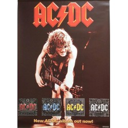 AC/DC: New album out now! : Promojuliste 49cm x 69cm - JULISTE
