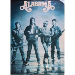 Alabama: Live : Promojuliste 60cm x 85cm - Begagnat Poster