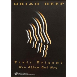 Uriah Heep: Sonic Origami : Promojuliste 41cm x 59cm - Used Poster