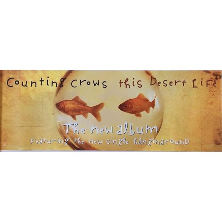 Counting Crows: This Desert Life : Promojuliste 70cm x 25cm - JULISTE