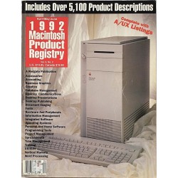 Macintosh Product Registry : Vol.5, No.2 - Något använd bok