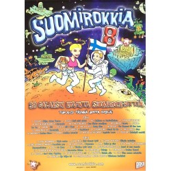 Suomirokkia 8 : Promojuliste 41cm x 59cm - used original promo poster