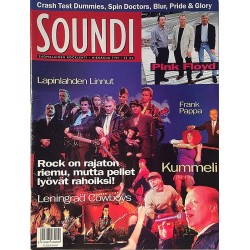 Soundi Hienäkuu 7/94 : Pink Floyd,Kummeli,Leningrad Cowboys - begagnade magazine