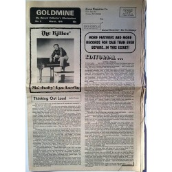 Goldmine 1976 No.No. 9 March The Killer Mr. Jerry Lee Lewis Magazine