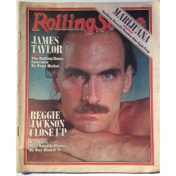 Rolling Stone : James Taylor,Bruce Springsteen,Nicolette Larson - used magazine