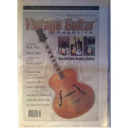Vintage Guitar Magazine : Thousands of classic instrument for sale or trade - used magazine