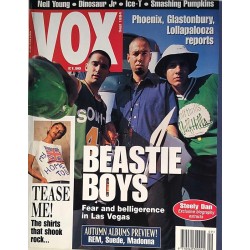 VOX : Beastie Boys,Neil Young,Ice-T,Dinosaur Jr. - used magazine
