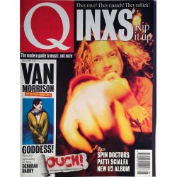 Q 1993 No.August Inxs,Van Morrison,Spin Doctors Magazine