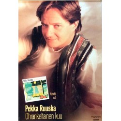 Ruuska Pekka:Ohrankeltainen kuu : Promojuliste 40cm x 60cm - used original promo poster