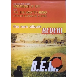 R.E.M.: Reveal : Promojuliste 59cm x 83cm - used original promo poster
