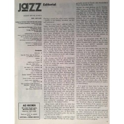 Jazz Journal 1976 No.August Big Jim,Chu Berry,Bobby Hackett Magazine