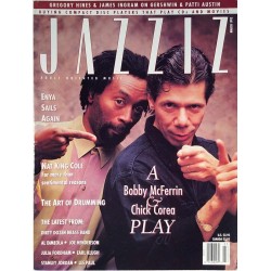 Jazziz : Bobby McFerrin,Chick Corea,Nat King Cole - used magazine
