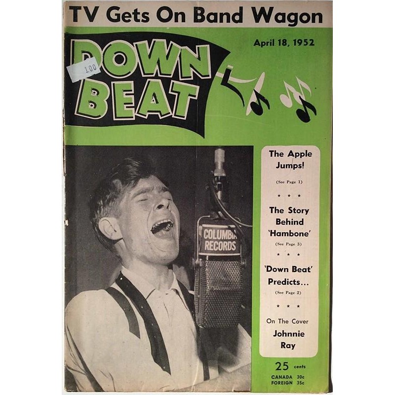 Down Beat 1952 No.April 18 Dolores Hawkins Magazine