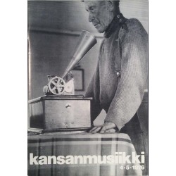 Kansanmusiikki 1976 No.  Kälviän pelimannit,Nurmijärven pelimannit,Lapväärtin pelimannit Magazine