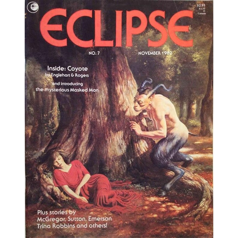 Eclipse 1982 No. NO.7 NOVEMBER Coyote by Englehart & Rogers, mysterious Masked Man Magazine