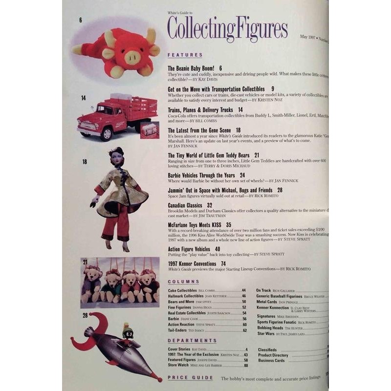 Collecting Figures : Beanie Babies & Transportation Collectibles - begagnade magazine
