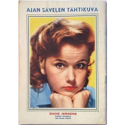 Ajan Sävel 1957 No. N:o 20 John Saxon, Diane Jergens Magazine