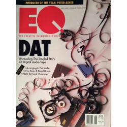 EQ Recording & Sound Magazine 1990 No. MAY/JUNE DAT story of Digital Audio Tape Magazine