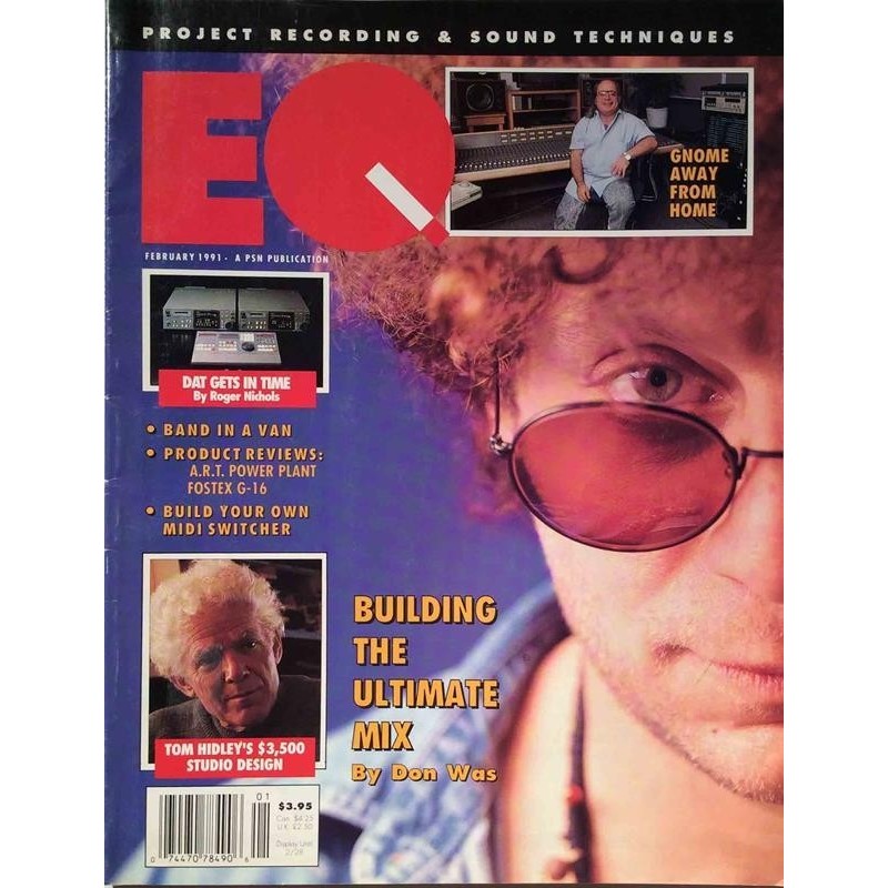 EQ Recording & Sound Magazine 1991 No. February Building the ultimate mix Magazine