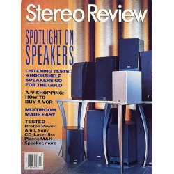 Stereo Review : Spotlight on speakers - used magazine