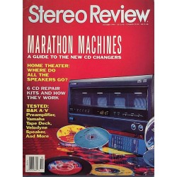 Stereo Review 1994 No. October Home theater: where do all the speakers go? Magazine
