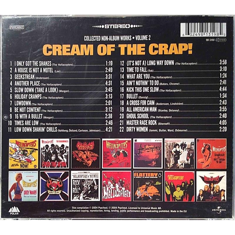 Hellacopters : Cream Of The Crap! Vol.2 - CD
