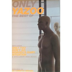 Yazoo: Only Yazoo the best of : Promojuiste 45cm x 69cm - used original promo poster