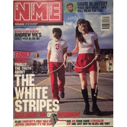 New Musical Express 2001 No. 3 November White Stripes,Andrew WK,Craig David Magazine