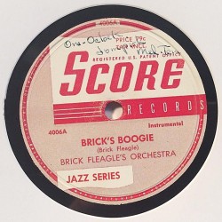 Brick Fleagle’s Orchestra : Brick’s Boogie / K.C. Caboose - stenkaka 78-varvare