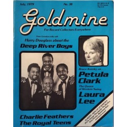 Goldmine : Petula Clark,Deep River Boys,Charlie Feathers - used magazine