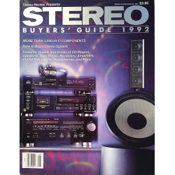 Stereo Review Buyers Guide 1992 : More than 3000 Hi-Fi Components - used magazine