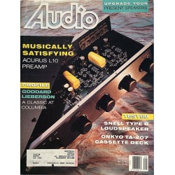 Audio 1992 Sept Upgrade your present speakers Magazine