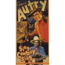 AUTRY GENE :  SING COWBOY SING 3CD  1938-54 COUNTRY RHINO tuotelaji: KCD