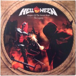 Helloween: Keeper Of The Seven Keys The Legacy 2LP  kansi EX levy EX Käytetty LP