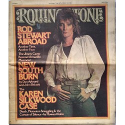 Rolling Stone : Rod Stewart,Dan Aykroyd,John Belushi - begagnade magazine