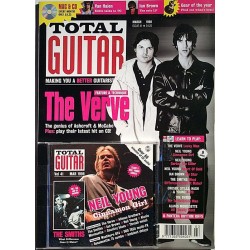 Total Guitar issue 41 1988 MarchNeil Young,Verve,Smiths,Byrds musiikkilehti