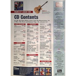 Total Guitar issue 39 1998 JanuaryStone Roses,Blur,Verve,Cure,Suzanne Vega musiikkilehti