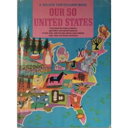 Our 50 United States : A golden fun-to-learn book - Något använd bok