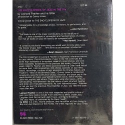 ENCYCLOPEDIA OF JAZZ - JAZZ IN THE 70'S LEONARD FEATHER & IRA GITLER koko 20 x 25 cm 400 sivua