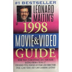 MALTIN LEONARD - MOVIE&VIDEO GUIDE 1998 koko 18 x 11 cm 1620 sivua