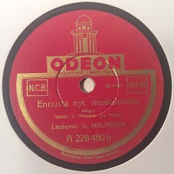 Malmsten G. : Oo, Johanna / Ennusta nyt, mustalainen - shellac 78 rpm record